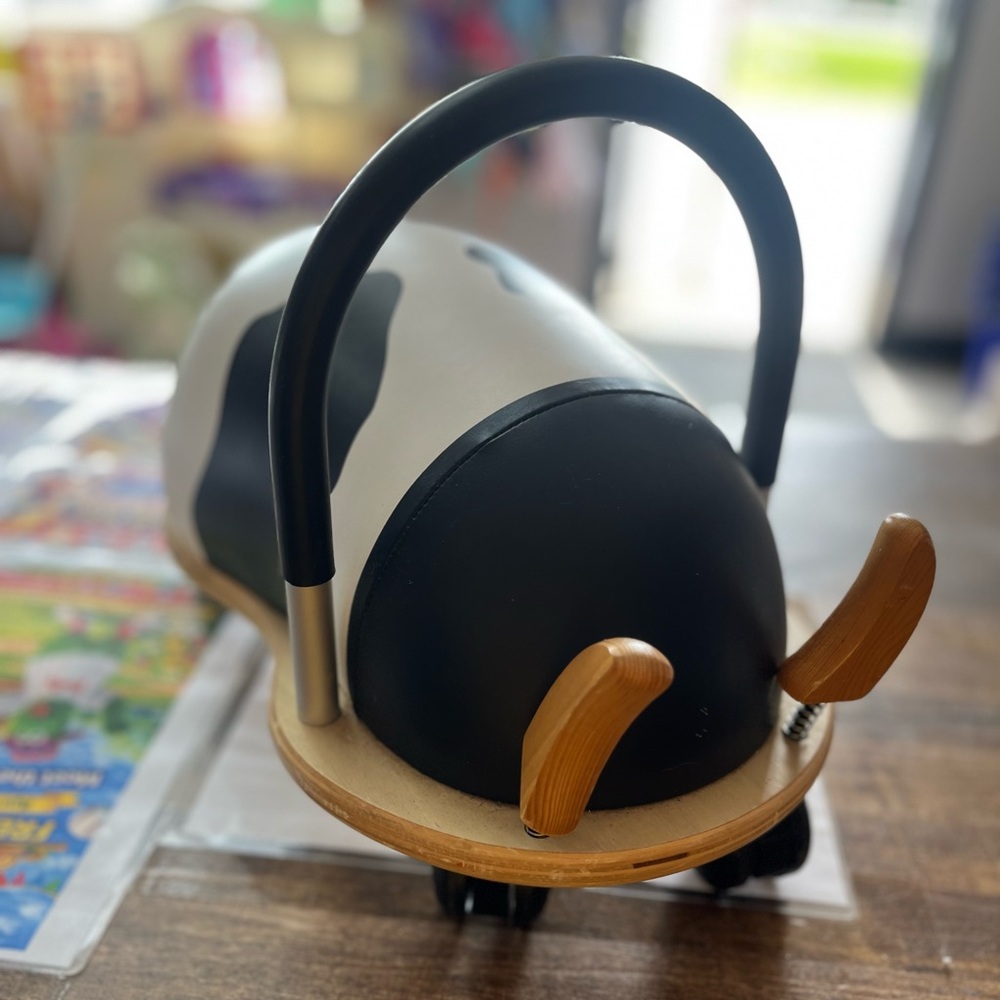 Wheely Bug Cow bull Original Wheely Bug Cow Bull Toddler Ride-On Toy